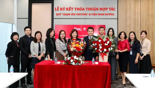 National Institute of Nutrition and “Cham Yeu Thuong” Foundation sign Memorandum of Understanding to strengthen nutrition support for children in disadvantaged areas