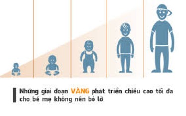 Một số thời điểm và thực phẩm giúp trẻ phát triển chiều cao tốt hơn
