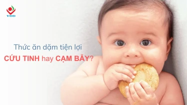 Thức ăn dặm tiện lợi – cứu tinh hay cạm bẫy?