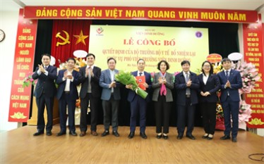 Ministry of Health re-appoints Deputy Director in charge of economics of Institute of Nutrition