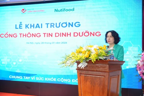 Lễ Khai trương Cổng Thông tin Dinh dưỡng – Nền tảng số lan tỏa tri thức khoa học vì sức khỏe cộng đồng