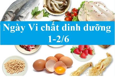 Thông điệp truyền thông ngày Vi chất dinh dưỡng (1-2/6/2014)