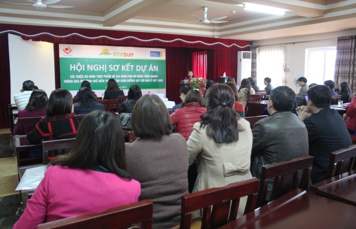 IDRC Canada Project conducts One-year Project Implementation Review in 3 provinces of Lao Cai, Lai Chau and Ha Giang