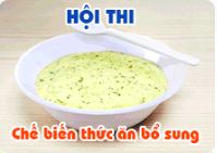 Thể lệ Hội thi chế biến thức ăn bổ sung cho trẻ nhỏ