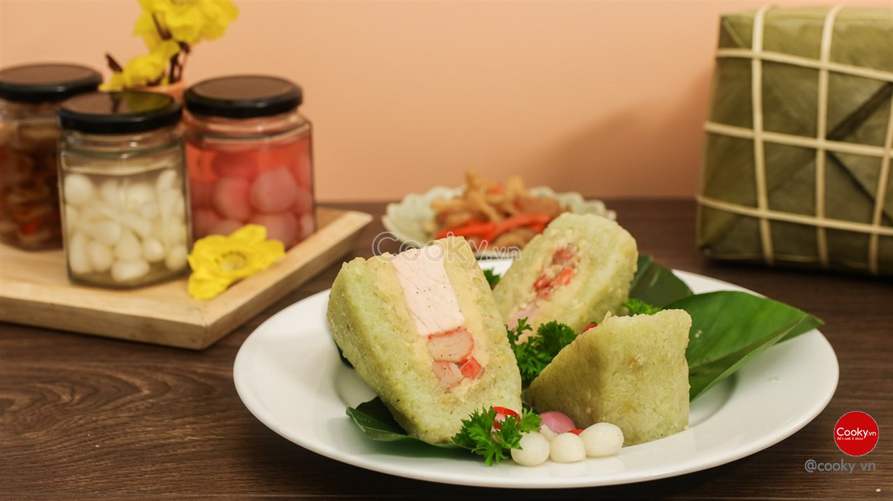 Bánh chưng - giá trị dinh dưỡng và ẩm thực ngày Tết