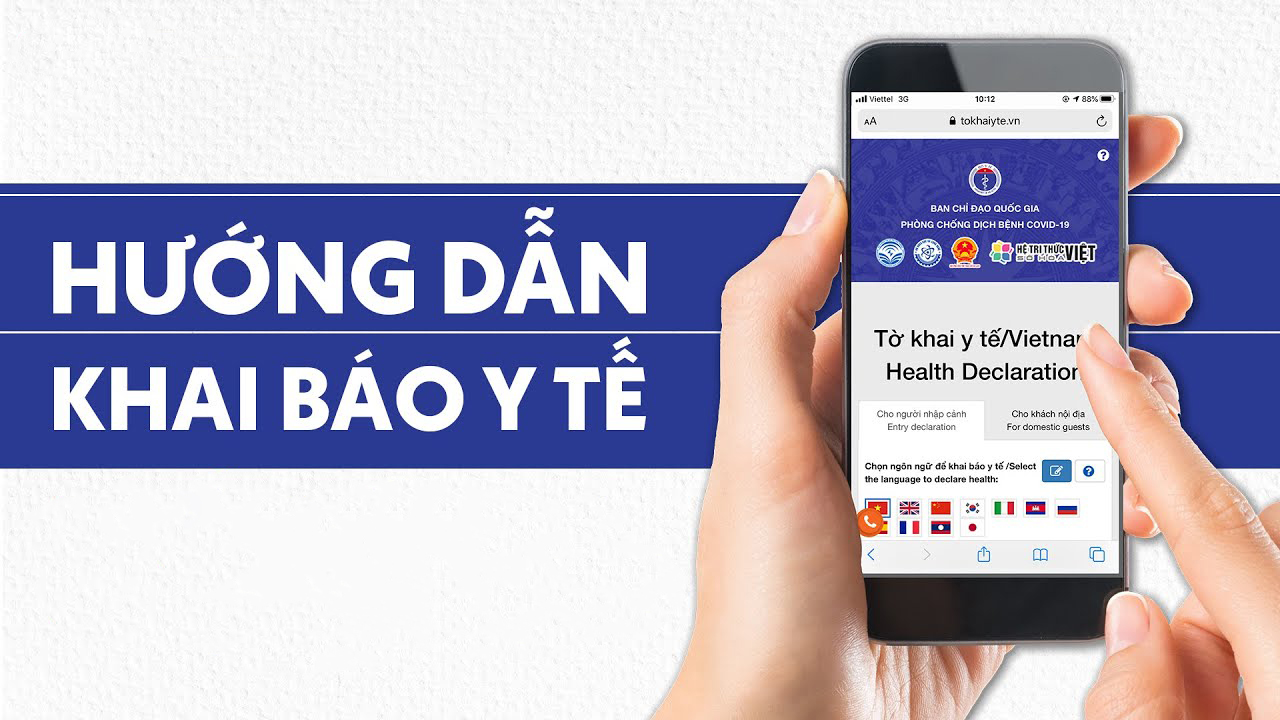 Khai báo y tế trực tuyến khi đến khám tư vấn tại Viện Dinh dưỡng