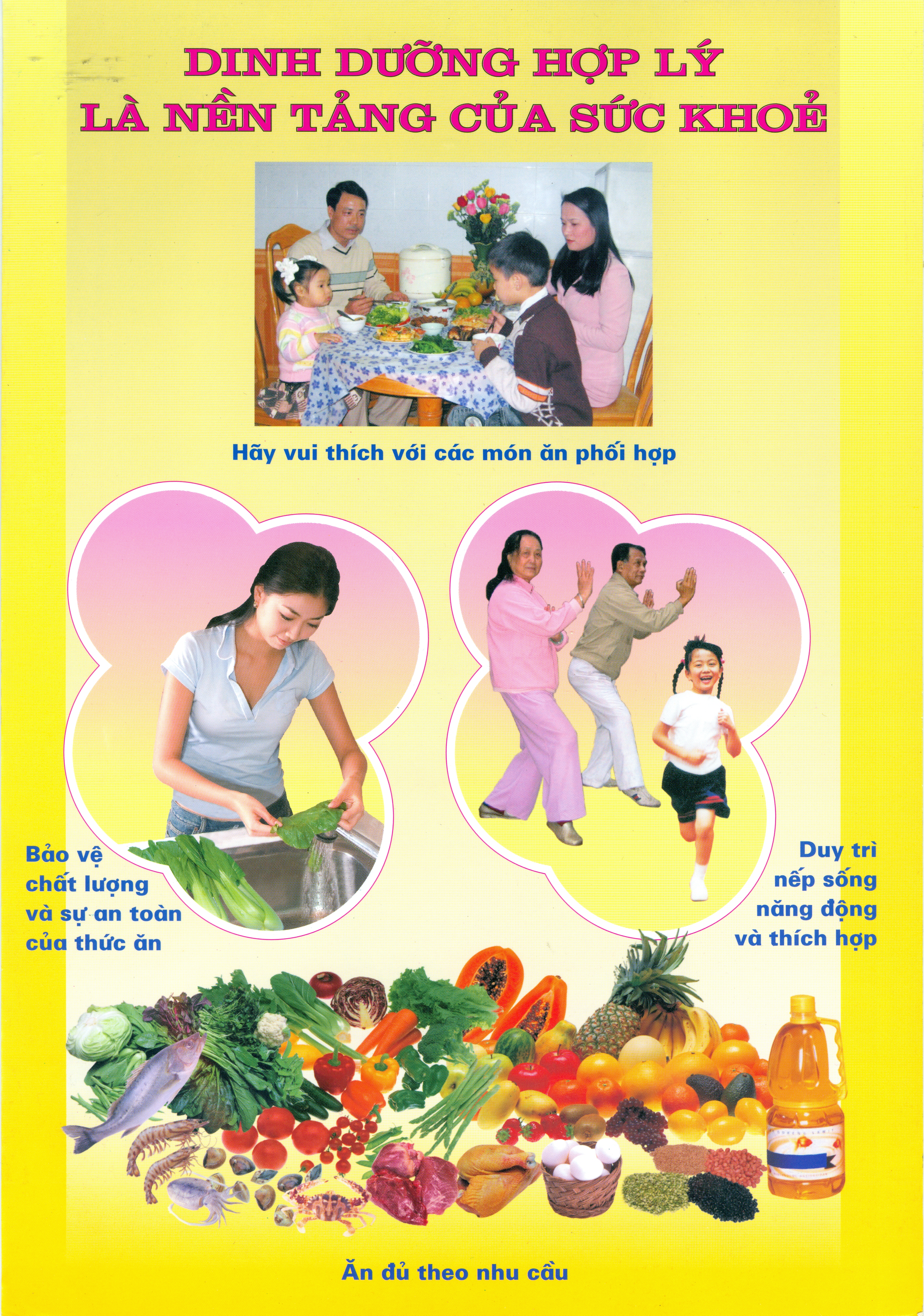 Tờ rơi 10 Lời khuyên dinh dưỡng hợp lý giai đoạn 2006 - 2010